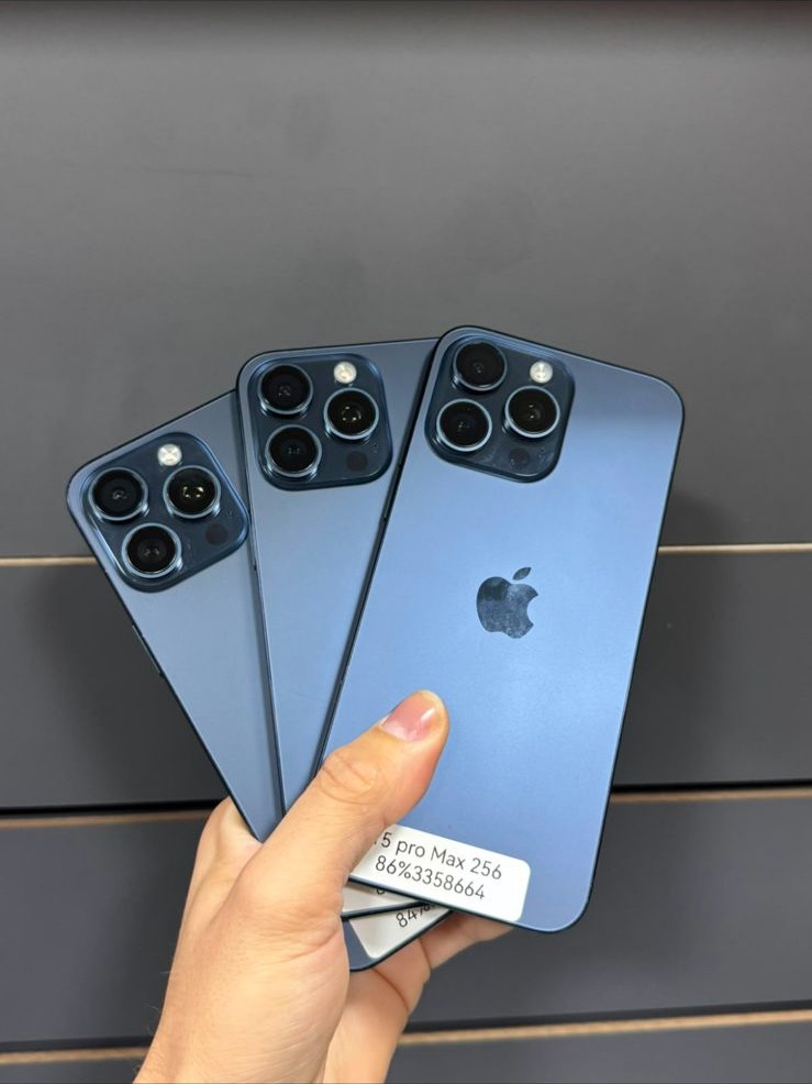 iPhone 15 Pro Max 256GB Titânio Azul seminovo WestBay